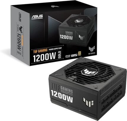 ASUS TUF Gaming 1200W Gold Power Supply Fully Modular Tech Fan