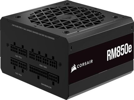 Corsair RM850e Fully Modular ATX Power Supply 850W 80 Plus Gold Efficiency