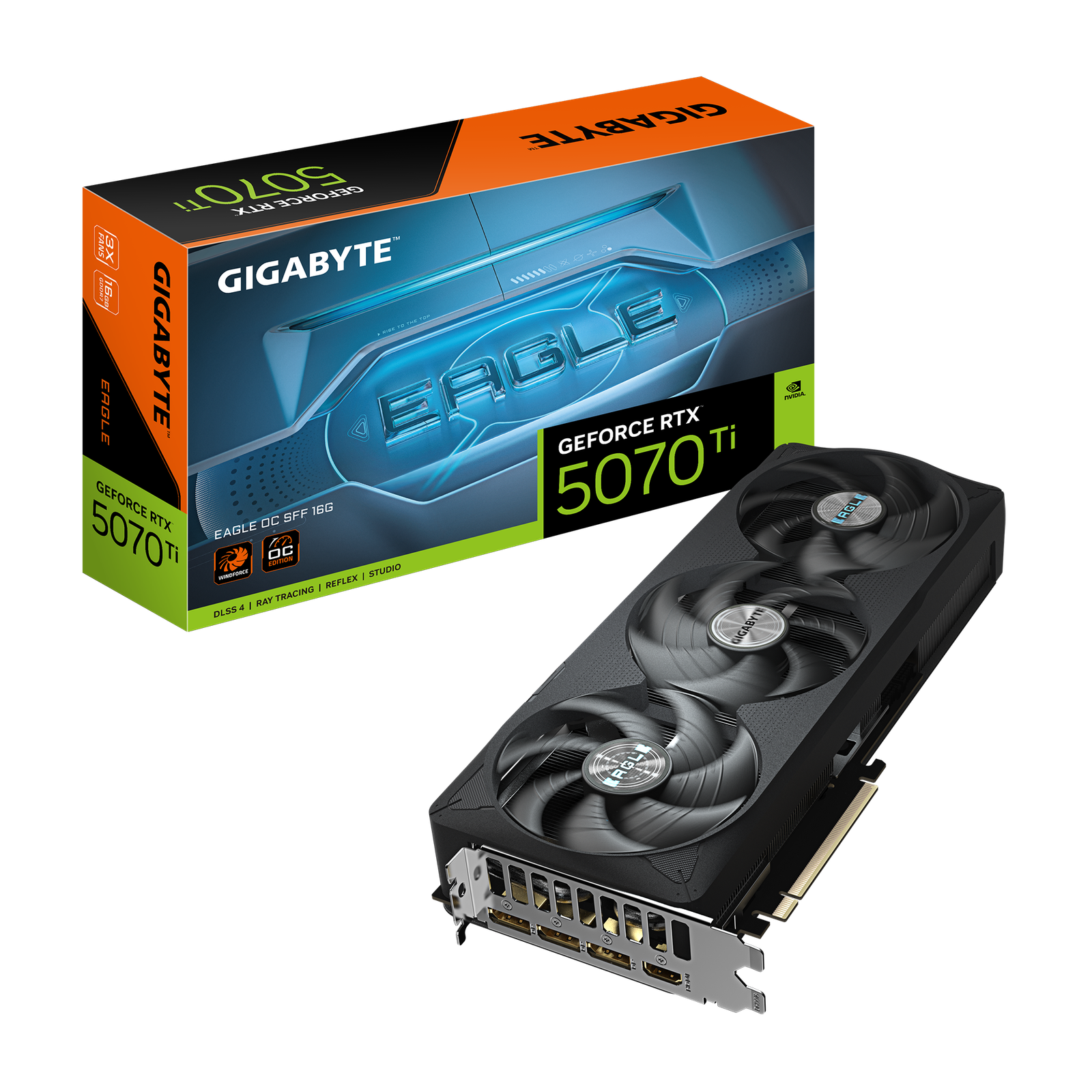 GIGABYTE RTX 5070 Ti EAGLE OC SFF 16GB GIGABYTE RTX 5070 Ti EAGLE OC SFF 16GB