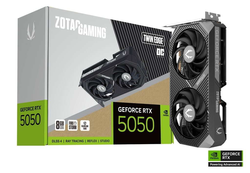ZOTAC GAMING RTX 5050 Twin Edge OC 8GB ZOTAC GAMING RTX 5050 Twin Edge OC 8GB