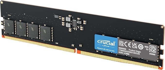 Crucial 1x16 GB DDR5 5600MHz Crucial 1x16 GB DDR5 5600MHz