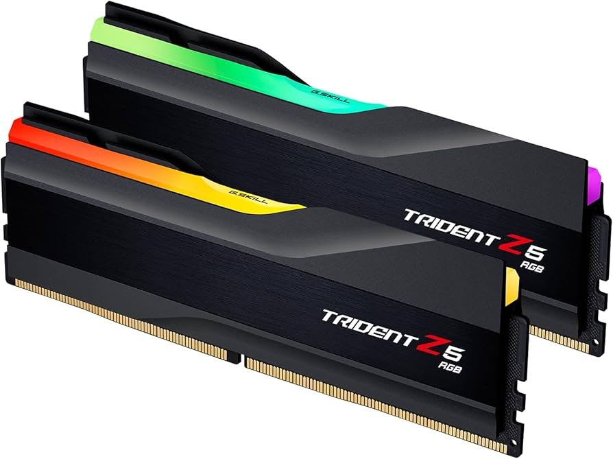 G.SKILL Trident Z5 RGB Series DDR5 RAM 32GB (2x16GB) 6400MHz G.SKILL Trident Z5 RGB Series DDR5 RAM 32GB (2x16GB) 6400MHz