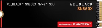 WD_BLACK SN850X NVMe SSD 4TB up to 7300MB/s