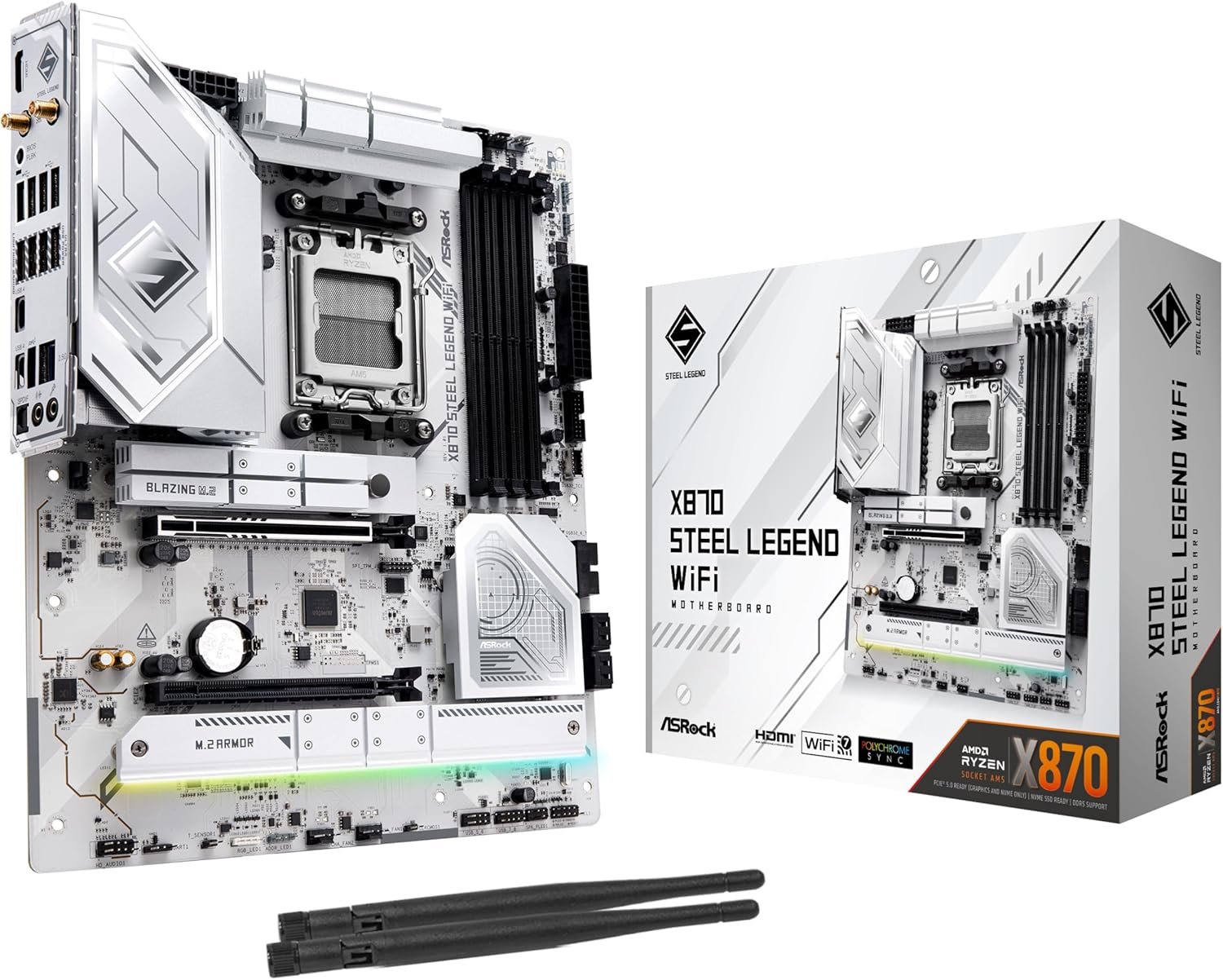 ASRock X870 Steel Legend WiFi ASRock X870 Steel Legend WiFi