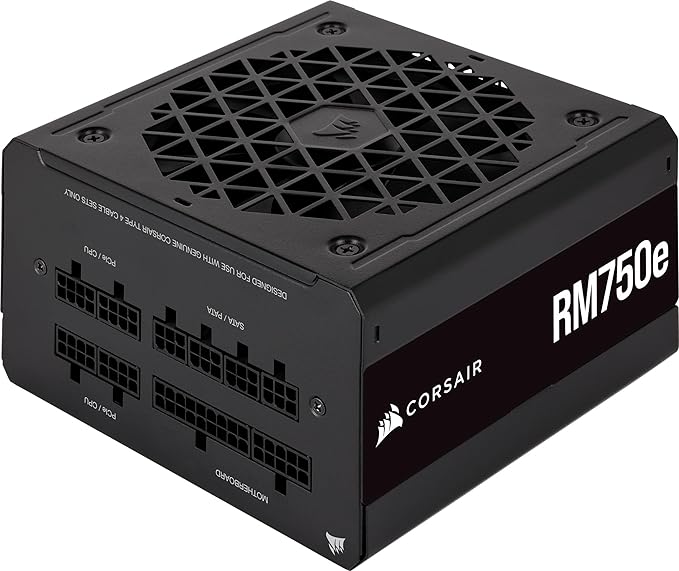 Corsair RM750e Fully Modular ATX Power Supply 750W 80 Plus Gold Efficiency