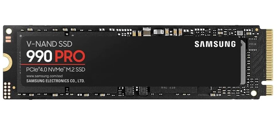Samsung 990 PRO NVMe SSD 4TB, PCIe 4.0 up to 7450MB/s