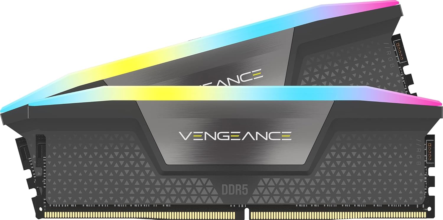 CORSAIR Vengeance RGB DDR5 RAM 64GB (2x32GB) 6000MHz CL30