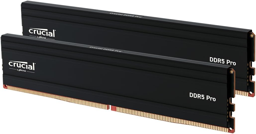 Crucial Pro DDR5 RAM 128GB Kit (2x64GB) 5600MHz
