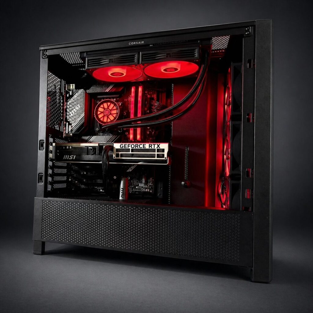 SmartX SMA1 AMD gaming PC build